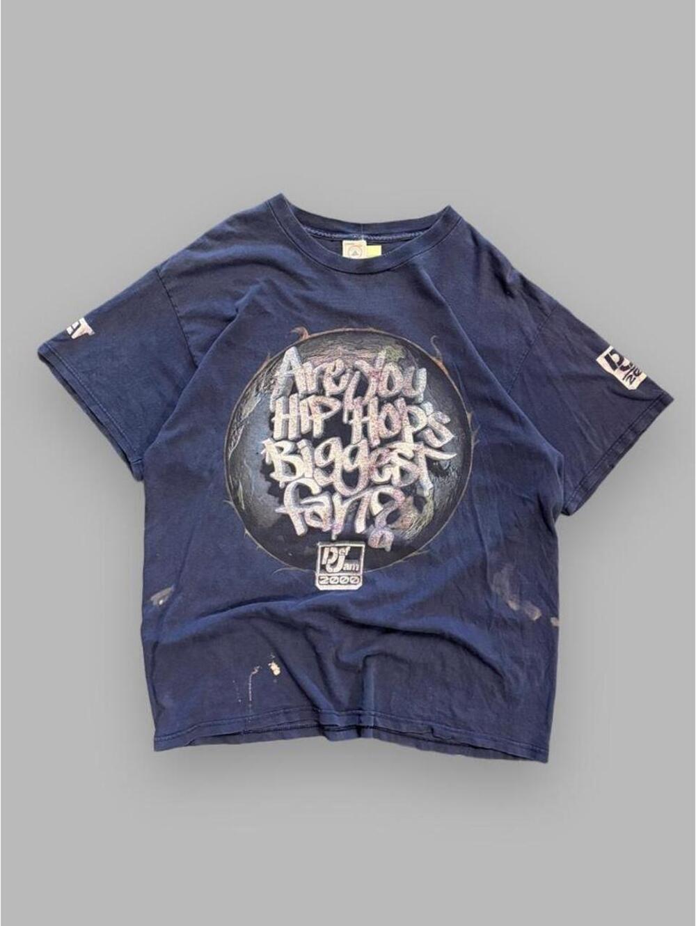 Vintage 2000 Def Jam Hip-Hop Biggest Fan Rap Tee
